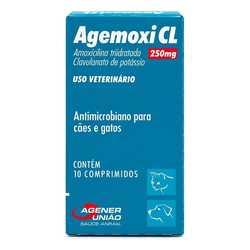 AGEMOXI CL 250MG 10 COMPRIMIDOS