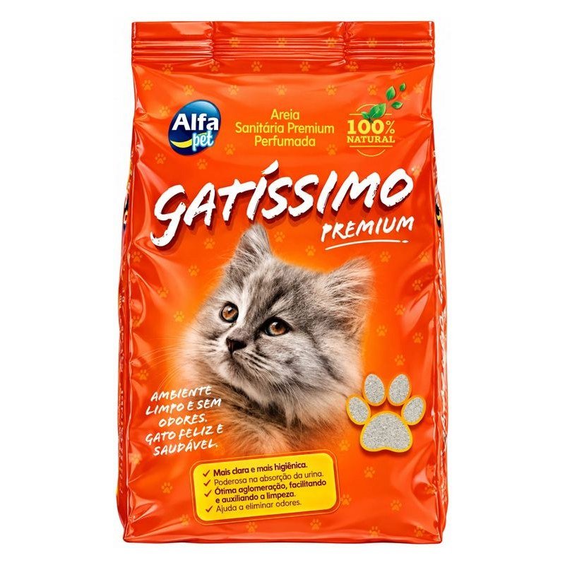 GATISSIMO PREMIUM AREIA SANITÁRIA 4KG
