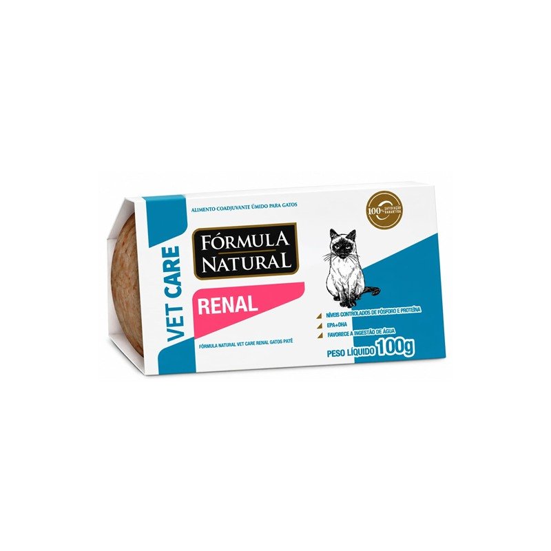 F&Oacute;RMULA NATURAL VET CARE RENAL GATOS 100G