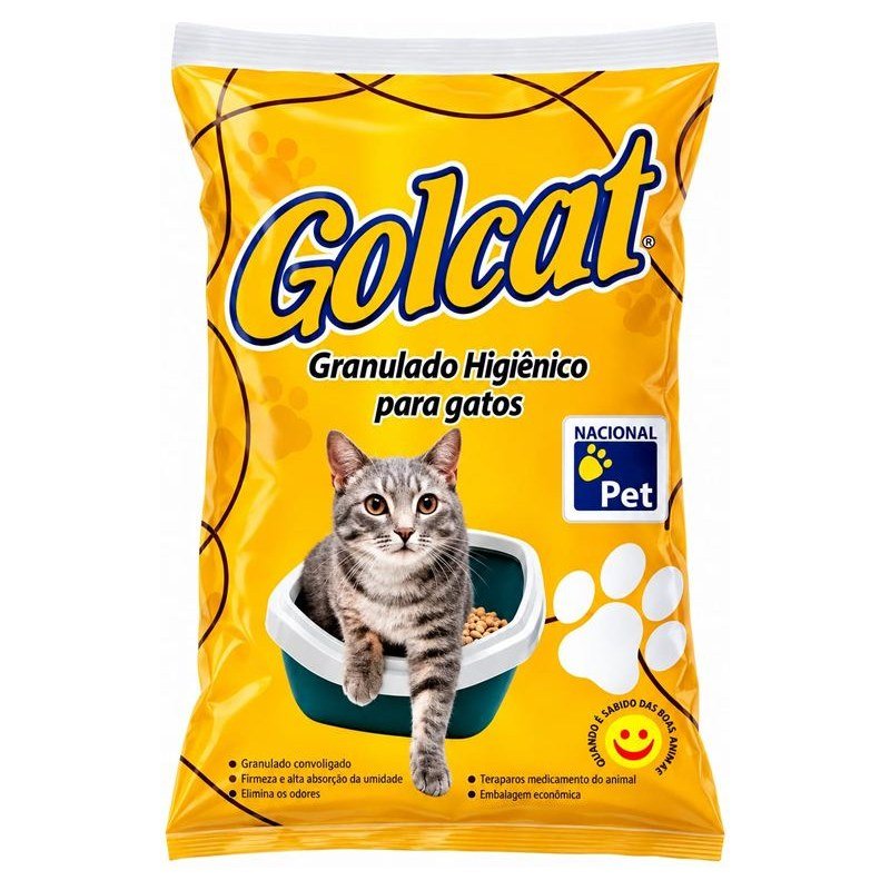 GOLCAT GRANULADO HIGIÊNICO 4KG