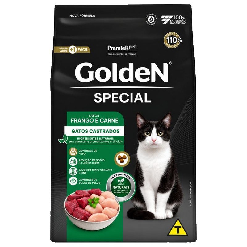 GOLDEN GASTOS SPECIAL CASTRADOS 10KG