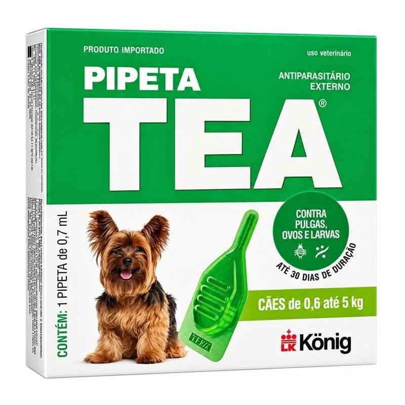 K&Ouml;NIG PIPETA TEA C&Atilde;ES 0,6 A 5KG
