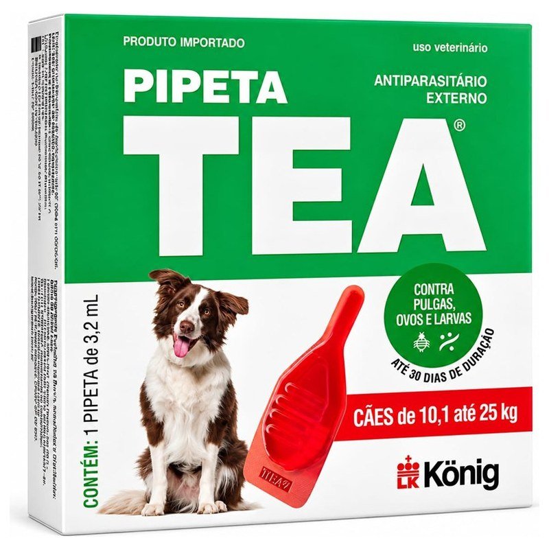 K&Ouml;NIG PIPETA TEA C&Atilde;ES 10,1 A 25KG