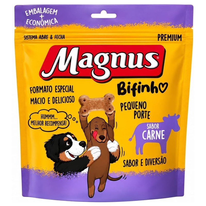 MAGNUS BIFINHO CARNE PEQUENO PORTE 500G