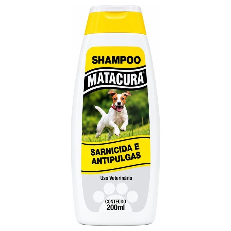 MATACURA SHAMPOO SARNICIDA E ANTIPULGAS 200ML
