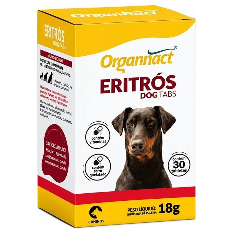 ORGANNACT ERITR&Oacute;S DOG TABS 30 TABS