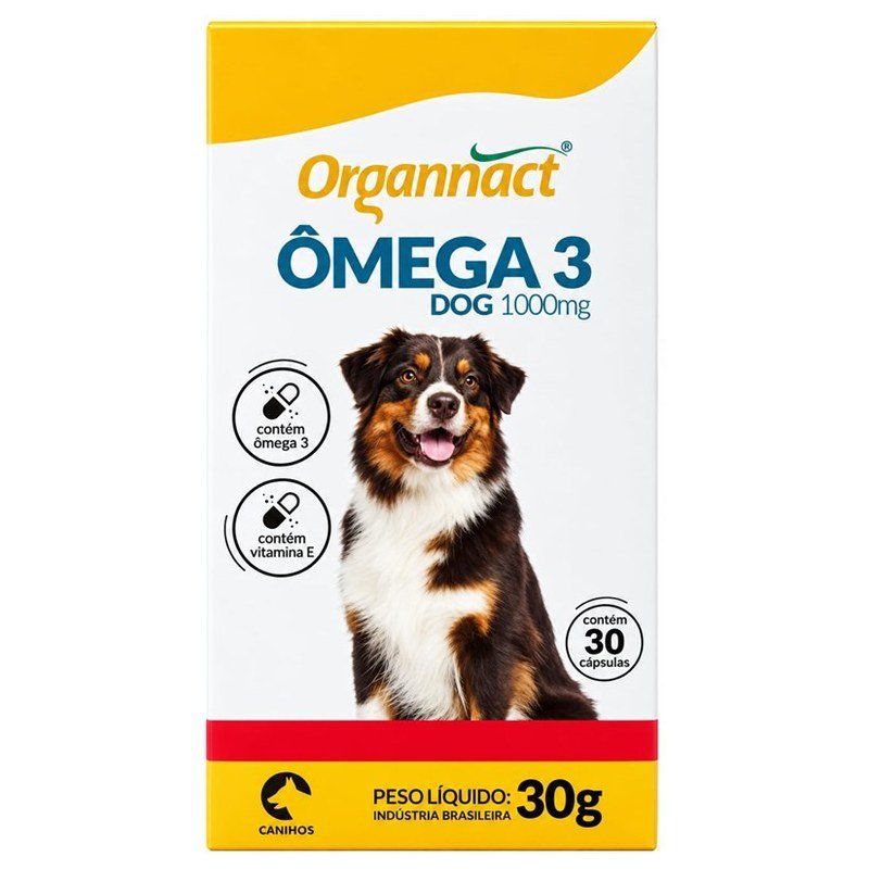 ORGANNACT &Ocirc;MEGA 3 DOG 1000MG 30 C&Aacute;PS