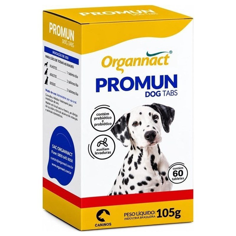 ORGANNACT PROMUN DOG TABS 60 TABS