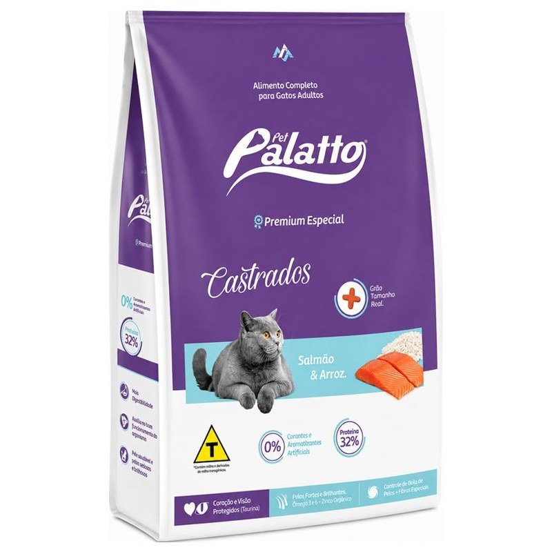 PALATTO GATOS ADULTOS CASTRADOS 10KG
