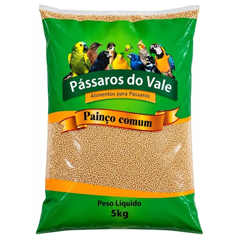 P&Aacute;SSAROS DO VALE PAIN&Ccedil;O COMUM 5KG
