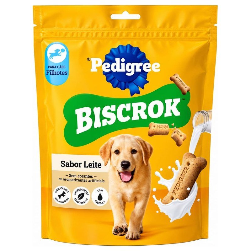 PEDIGREE BISCROK SABOR LEITE FILHOTES 200G