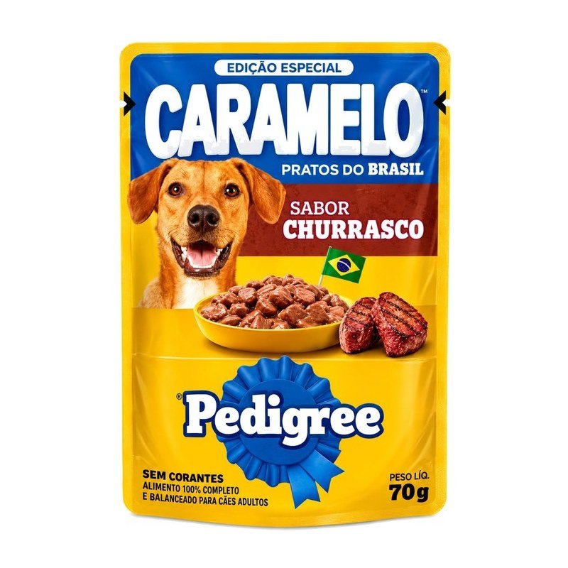PEDIGREE PRATOS DO BRASIL CHURRASCO 70G