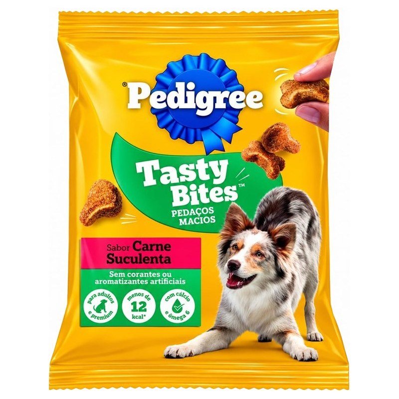 PEDIGREE TASTY BITES SABOR CARNE SUCULENTA 130G
