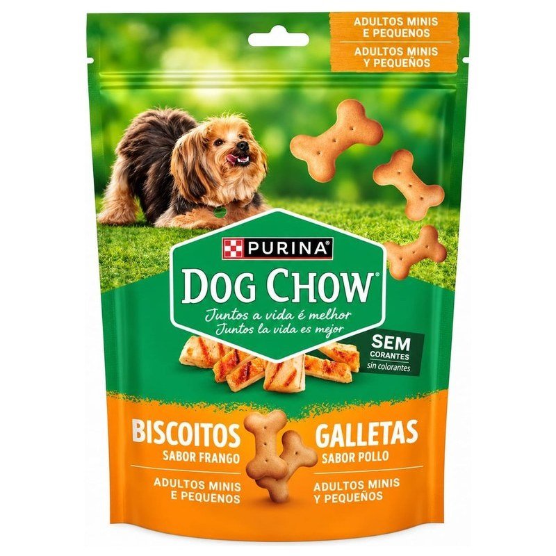 DOG CHOW BISCOITOS SABOR FRANGO 300G
