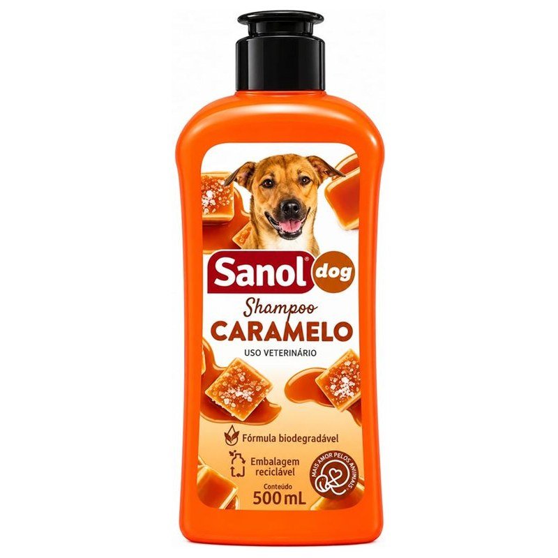 SANOL SHAMPOO CARAMELO 500ML