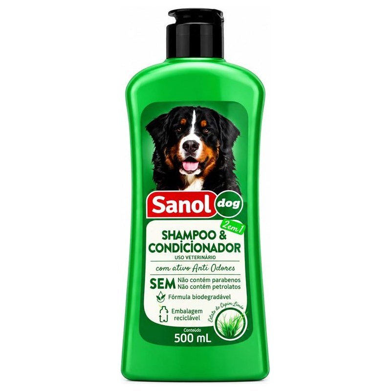 SANOL SHAMPOO & CONDICIONADOR 500ML