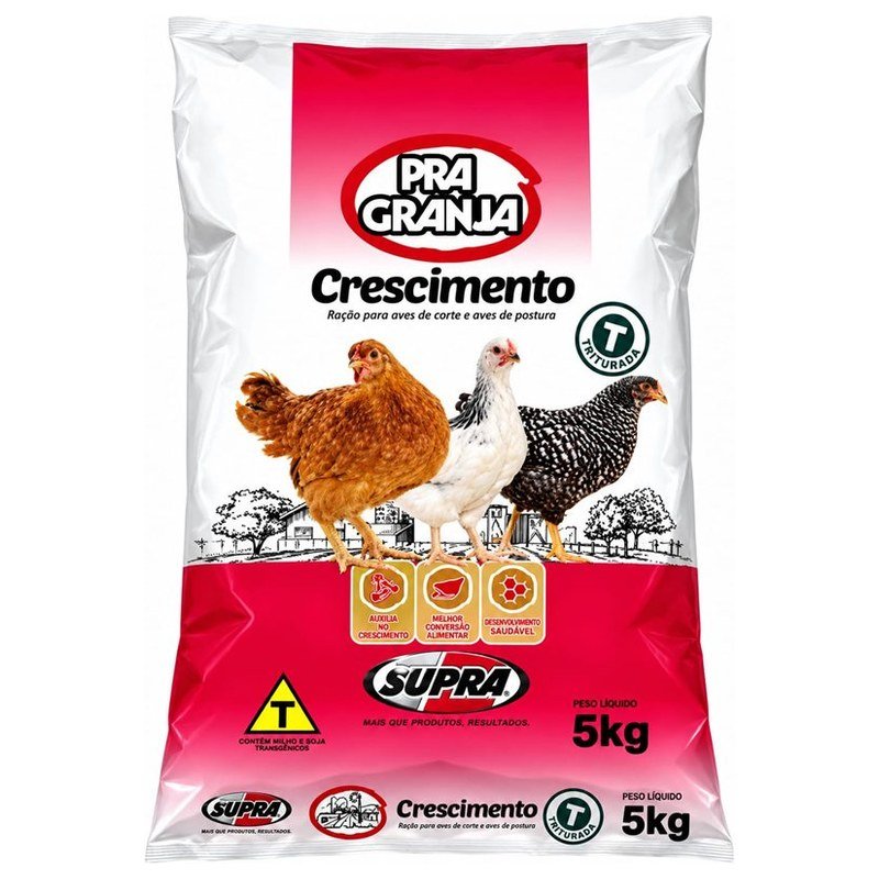 SUPRA PRA GRANJA CRESCIMENTO TRITURADA 5KG