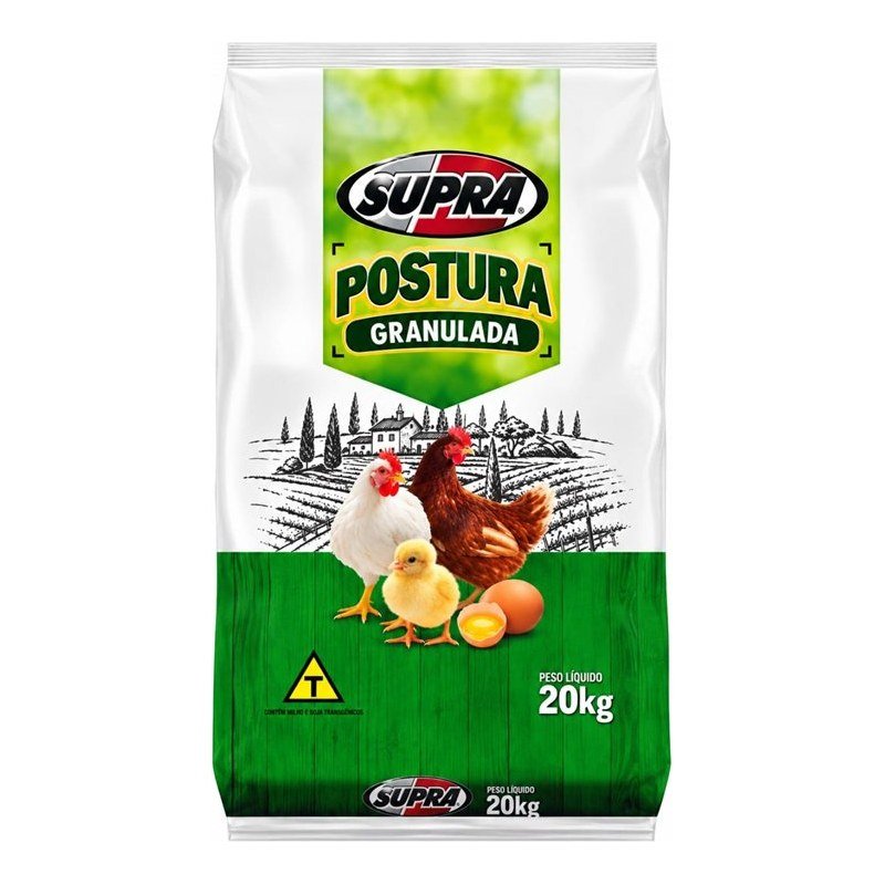 SUPRA PRA GRANJA POSTURA GRANULADA 20KG