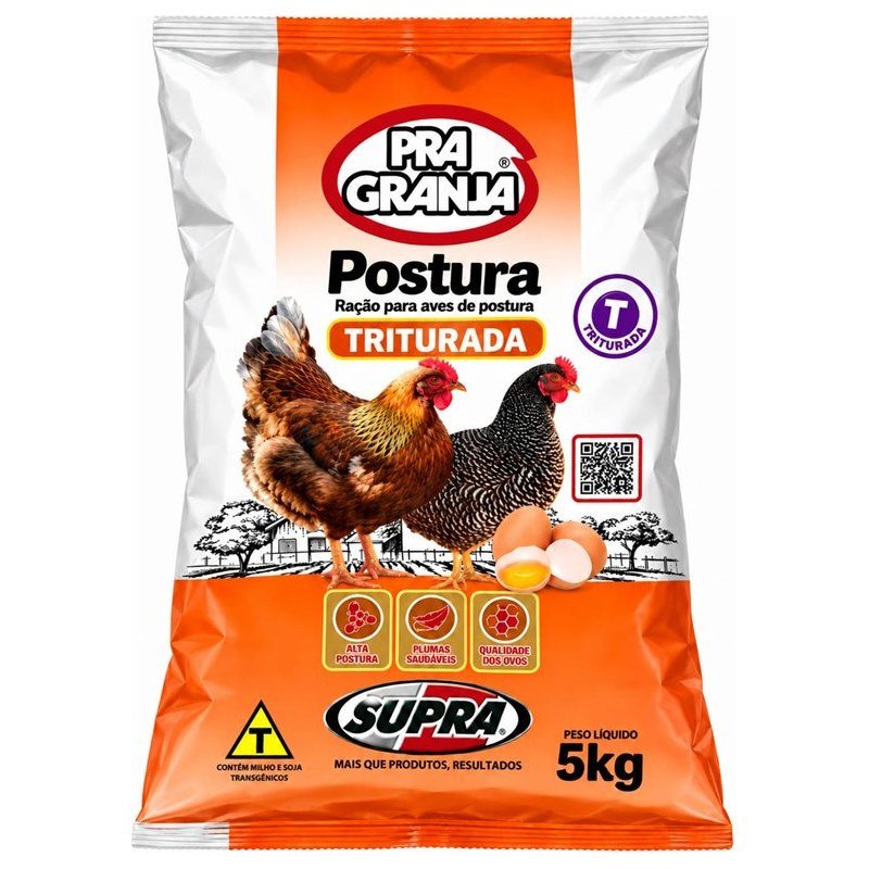 SUPRA PRA GRANJA POSTURA TRITURADA 5KG
