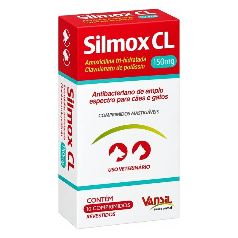 SILMOX CL 150MG 10 COMPRIMIDOS