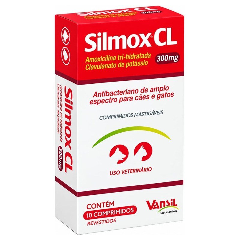 SILMOX CL 300MG 10 COMPRIMIDOS