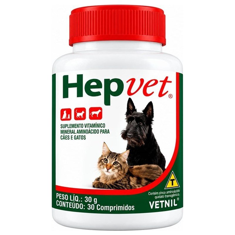 HEPAVET COMPRIMIDOS 30 COMP