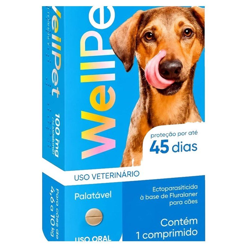 WELLPET FLURALANER 100MG 1 COMP